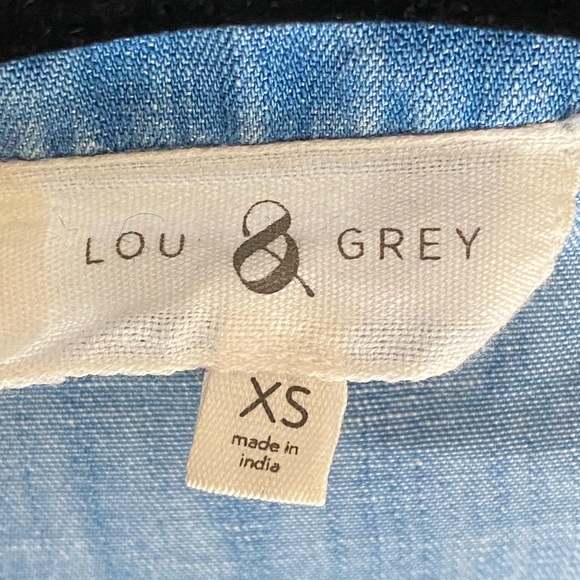 Lou & Grey Soft Denim Button Up Top - Picture 8 of 8